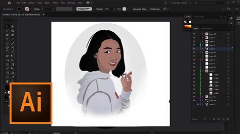 How To Create Vector Illustration In Adobe Illustrator Cc Vector My