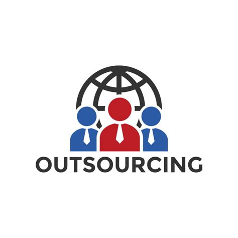 Outsourcing Vector Hd Png Images Outsourcing Icon Design Template