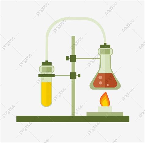 Experiment Chemical Experiment Heating Experiment Flask, Chemical Experiment, Chemical ...