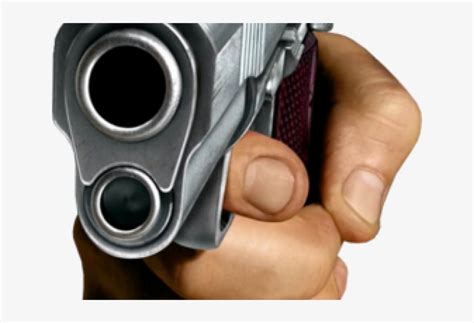 Drawn Gun Hand Holding Hand With Gun Png Png Image Transparent Png