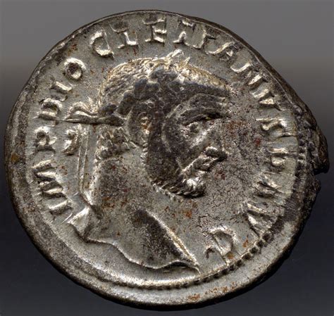 Diocletian Nearly Fully Silvered Ancient Roman Silver Tinned Large