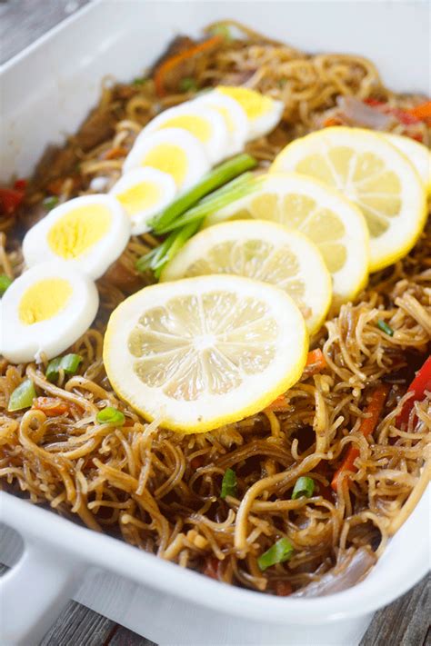Pancit Pancit Bihon Filipino Rice Noodles Rasa Malaysia Artofit
