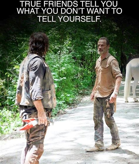 Daryl Dixon And Rick Grimes Walking Dead Quotes The Walking Dead