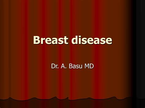 Ppt Breast Disease Powerpoint Presentation Free Download Id