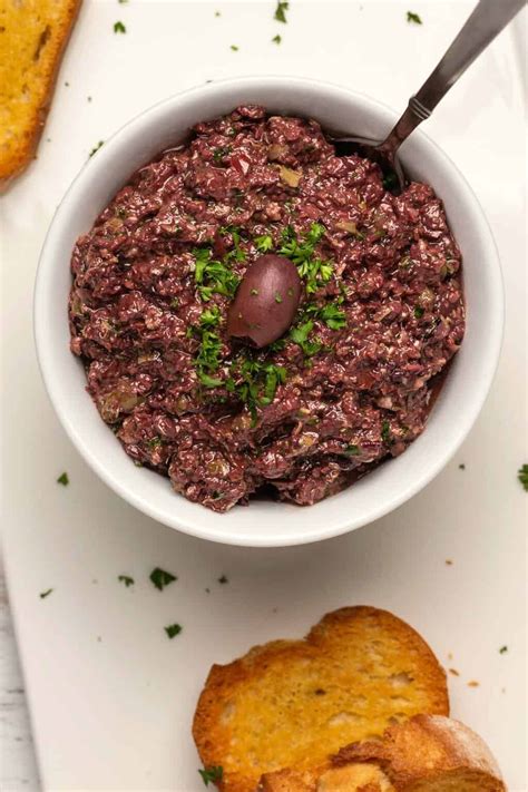 salty garlicky and insanely delicious olive tapenade this simple recipe is made with kalamata