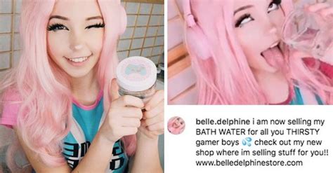 Instagram Star Belle Delphine Sold More Than 500 Jars Of Her Own Bath Water To Fans For 30 Each