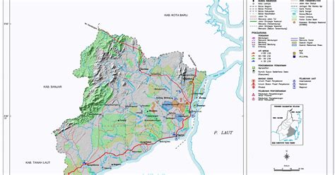 Peta Kota Peta Kabupaten Tanah Bumbu