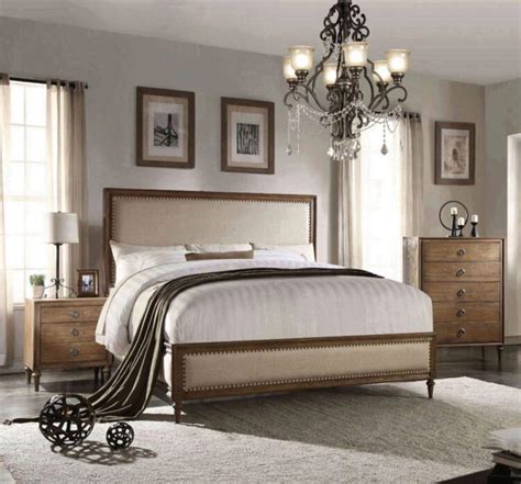 Queen Tufted Bedroom Set 3pcs Rich Black Pu 20660q Tirrel Acme
