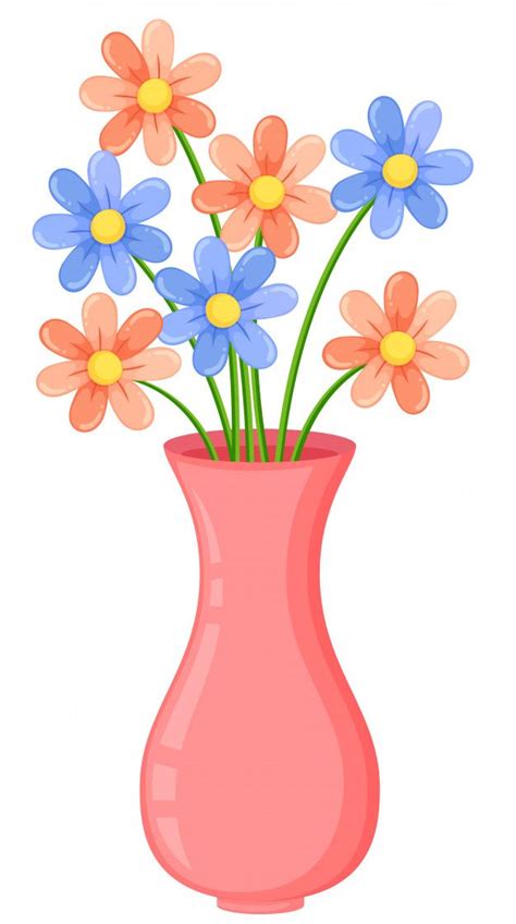 Vase Of Flowers Clip Art Furniture Decor