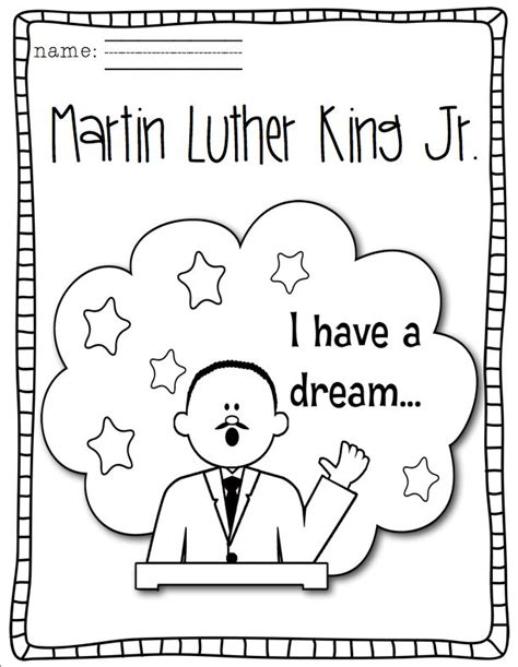Happy Little Kindergarten Martin Luther King Jr Mini Unit Martin