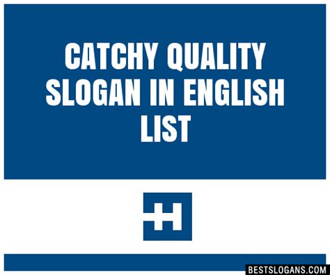 30 Catchy Quality In English Slogans List Taglines Phrases And Names 2021
