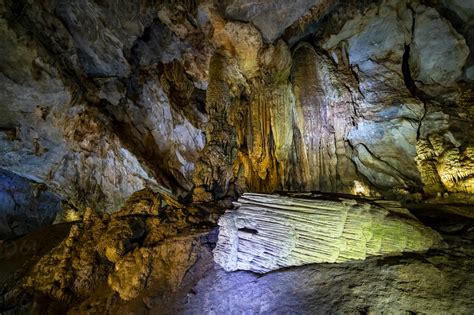 Vietnam Quang Binh Province Rock Formations Inside Paradise Cave