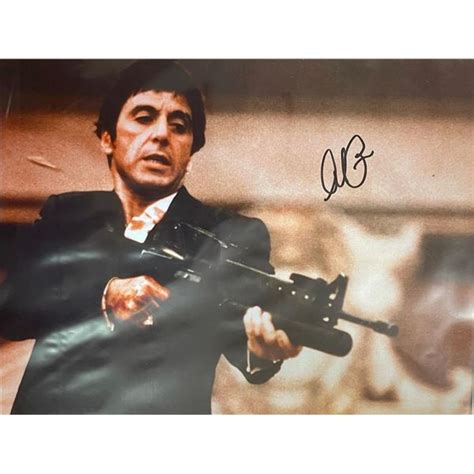 Al Pacino Signed Scarface Movie Photo