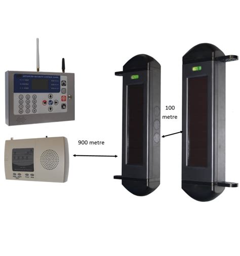 Wireless Perimeter Gsm Alarm 1b Beams Kp Hd Gsm Dialler