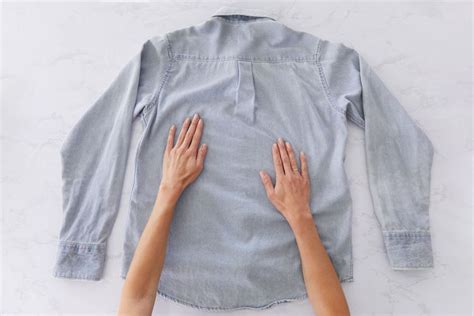 How To Fold A Button Up Shirt Three Ways