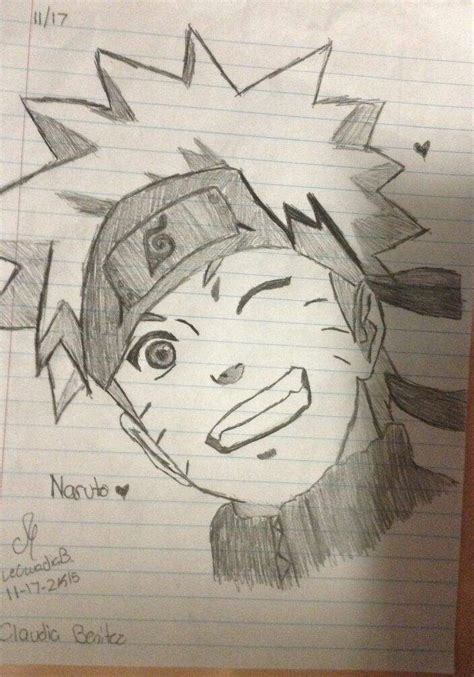 My Naruto Drawings Naruto Amino