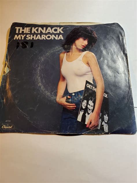 The Knack My Sharona Single Vg F Ebay