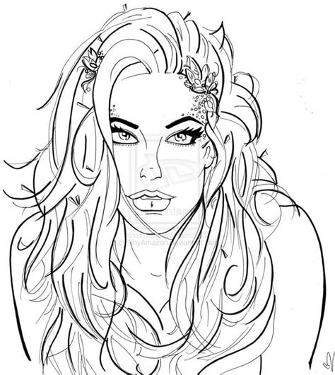 Top 10 Poison Ivy Coloring Pages Sketch Coloring Page In 2021