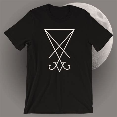 Lucifer Sigil Unisex T Shirt Lucifer Shirt Satanic Shirt Etsy