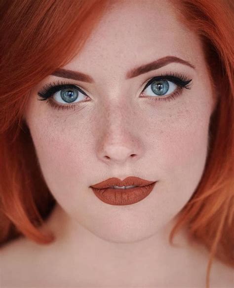 Pin By Philip James On Regard Redhead Makeup Red Haired Beauty