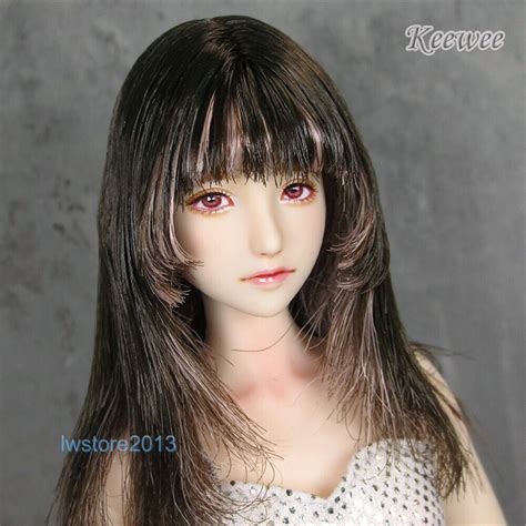 16 Leaf Beauty Girl Obitsu Head Sculpt Carved F 12 Female Ph Tbl Figure Body Ebay