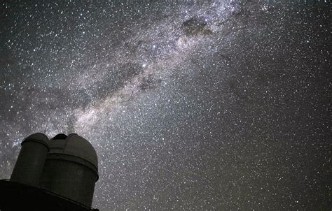 The Milky Way Above The Eso 36 Metre Telescope Eso