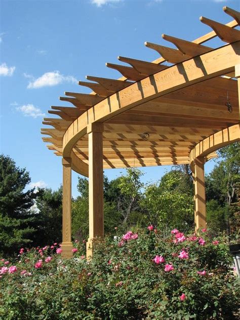 Curved Pergolas Design Pictures Remodel Decor And Ideas Page 3