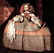Diego Velázquez. Cuadros: La infanta doña Margarita de Austria [detalle]
