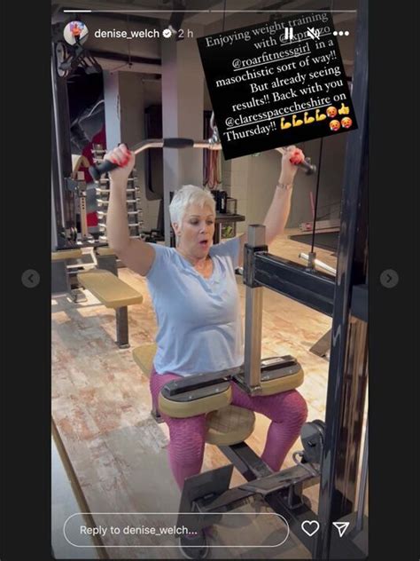 Denise Welch Strips Down To Underwear To Show Off Weight Loss After