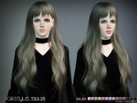 The Sims Resource S Club Hair Ts3 25