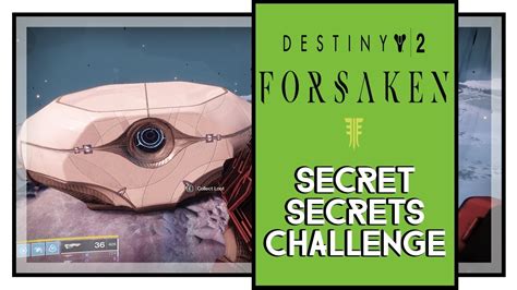 Destiny 2 Secret Secrets Challenge Guide Youtube