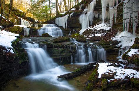 Hocking Hills Ohio Waterfall Ice Palace Photograph By Ina Kratzsch Pixels