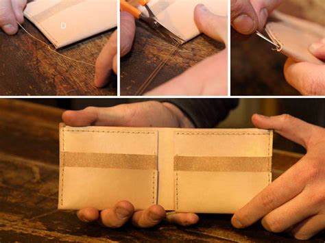 How To Make A Leather Wallet By Hand The Art Of Manliness