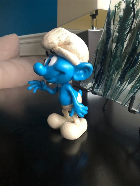 Smurf Waving Life Sized 75 Figure Statue Maquette Etsy