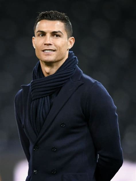 Juventus Portuguese Forward Cristiano Ronaldo Looks On During An Artofit