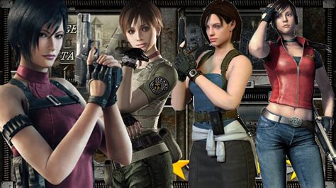 Resident Evil Mod Ada Wong Rebecca Chambers Jill Valentine Claire