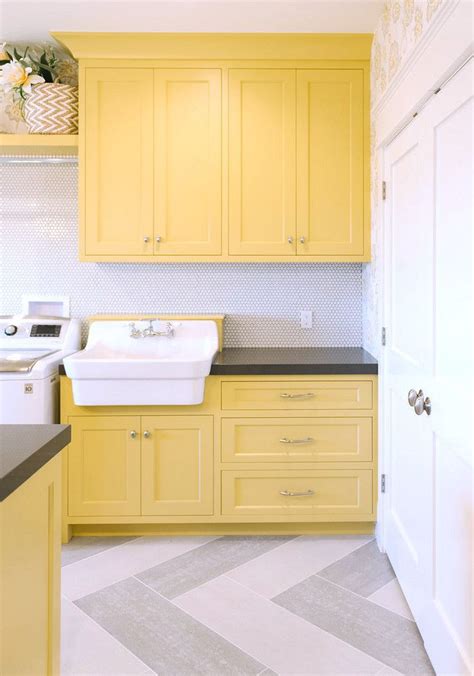 10 Reasons Why You Should Paint Your Laundry Room Yellow Domino