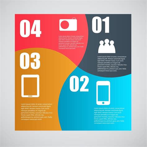 Infographic Template Business Vector Illustration 3432969 Vector Art At