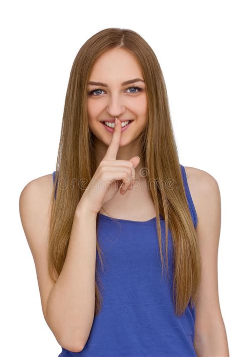 Young Brunette Girl With Long Hair Stock Image Image Of Gorgeous