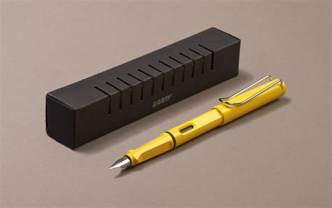 Yellow Lamy Safari Fountain Pen Choosing Keeping