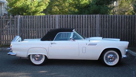 1956 Ford Thunderbird Convertible Chevrolet Corvette Ford