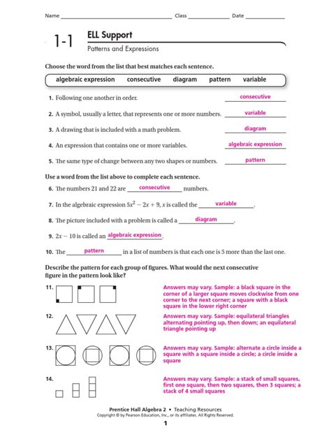 Download the english plus workbook answer keys for every level of the course. Bestseller: Glencoe Algebra 1 Chapter 6 Quiz 1 Answer Key