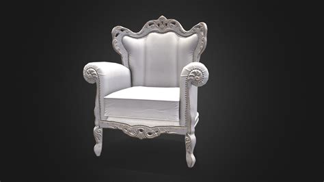 Baroque Armchair 3d Model By Stacyloveless Chertpaderi C93d816