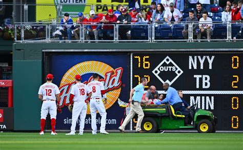 Boston Red Sox Philadelphia Phillies Game Halted By Scary Moment When