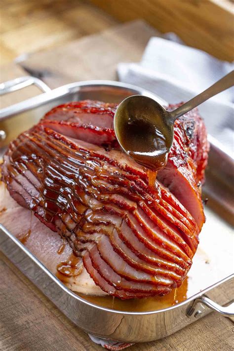 Place in the oven and bake for 20 minutes. Baked Ham with Brown Sugar Glaze made with brown sugar ...