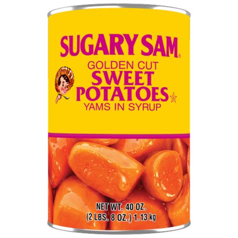 Sugary Sam Golden Cut Sweet Potato Yams In Syrup 40 Oz Dillons Food