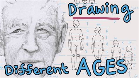 How To Draw Different Ages When Youre Done Well Give You Your