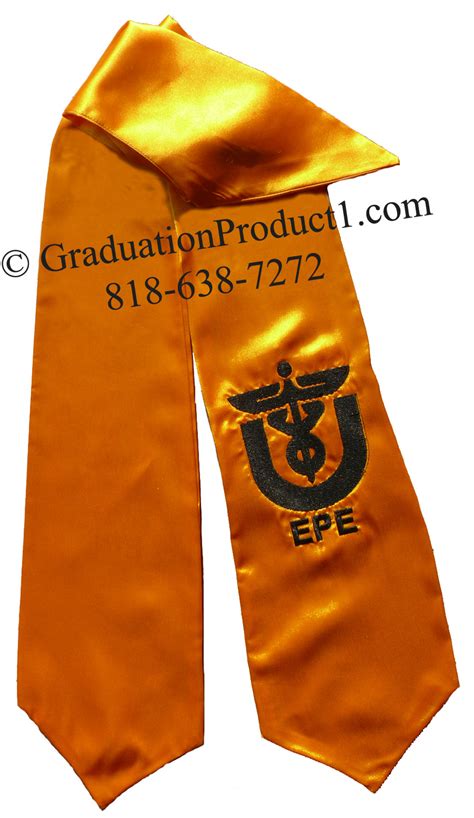 Epe Eta Phi Epsilon University Of Utah Graduation Stole Custom