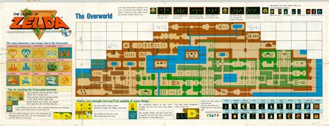 The Legend Of Zelda The Overworld Curtis Wright Maps