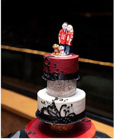 Sports Themed Wedding Cake Toppercustom Wedding Cake Topper Etsy